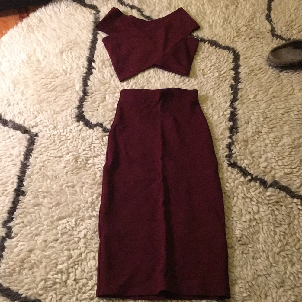 Two piece Reformation Dress